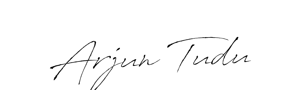 Make a beautiful signature design for name Arjun Tudu. With this signature (Antro_Vectra) style, you can create a handwritten signature for free. Arjun Tudu signature style 6 images and pictures png