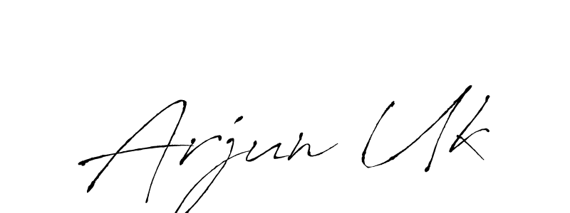 Also You can easily find your signature by using the search form. We will create Arjun Uk name handwritten signature images for you free of cost using Antro_Vectra sign style. Arjun Uk signature style 6 images and pictures png