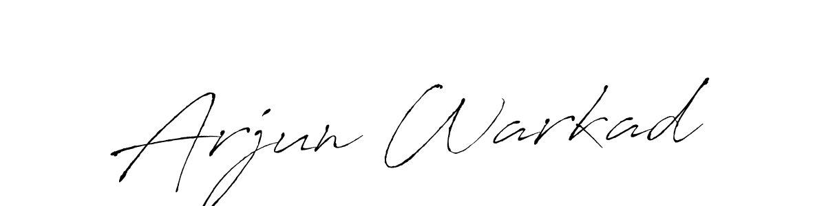 Use a signature maker to create a handwritten signature online. With this signature software, you can design (Antro_Vectra) your own signature for name Arjun Warkad. Arjun Warkad signature style 6 images and pictures png