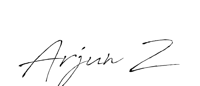 How to make Arjun Z signature? Antro_Vectra is a professional autograph style. Create handwritten signature for Arjun Z name. Arjun Z signature style 6 images and pictures png