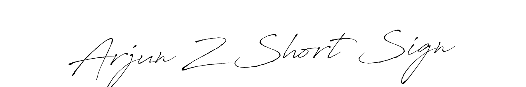 Also You can easily find your signature by using the search form. We will create Arjun Z Short Sign name handwritten signature images for you free of cost using Antro_Vectra sign style. Arjun Z Short Sign signature style 6 images and pictures png