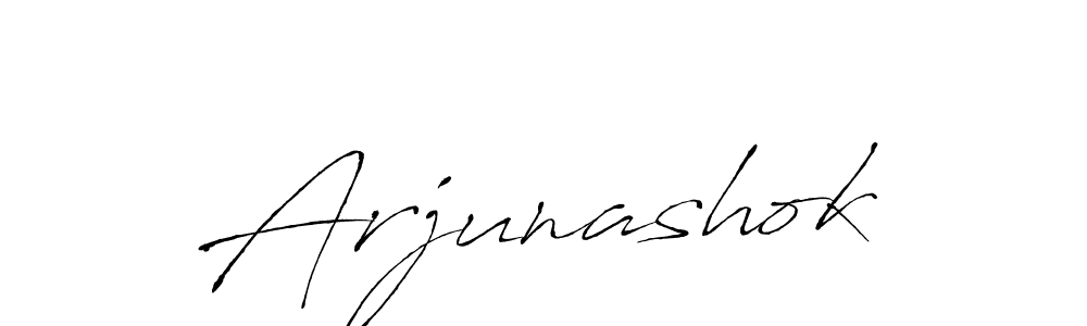 Use a signature maker to create a handwritten signature online. With this signature software, you can design (Antro_Vectra) your own signature for name Arjunashok. Arjunashok signature style 6 images and pictures png
