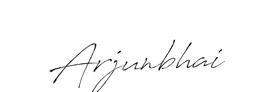 Arjunbhai stylish signature style. Best Handwritten Sign (Antro_Vectra) for my name. Handwritten Signature Collection Ideas for my name Arjunbhai. Arjunbhai signature style 6 images and pictures png