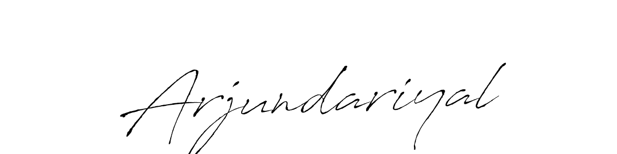 Create a beautiful signature design for name Arjundariyal. With this signature (Antro_Vectra) fonts, you can make a handwritten signature for free. Arjundariyal signature style 6 images and pictures png
