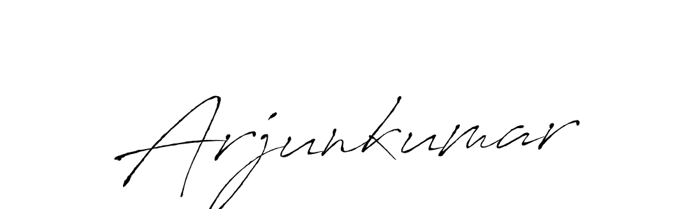 You should practise on your own different ways (Antro_Vectra) to write your name (Arjunkumar) in signature. don't let someone else do it for you. Arjunkumar signature style 6 images and pictures png