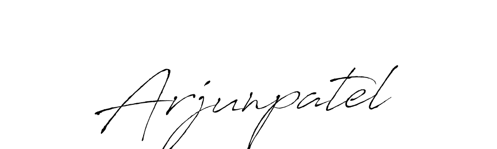 Also You can easily find your signature by using the search form. We will create Arjunpatel name handwritten signature images for you free of cost using Antro_Vectra sign style. Arjunpatel signature style 6 images and pictures png