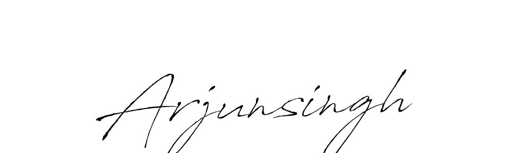 You should practise on your own different ways (Antro_Vectra) to write your name (Arjunsingh) in signature. don't let someone else do it for you. Arjunsingh signature style 6 images and pictures png