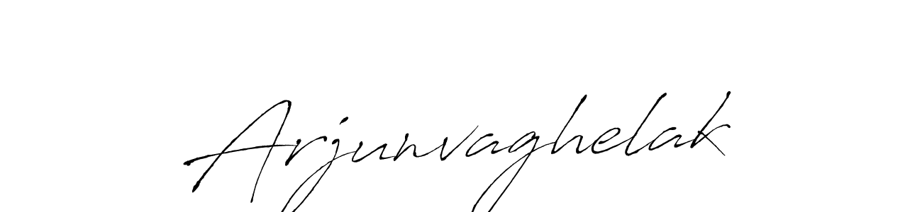 Also we have Arjunvaghelak name is the best signature style. Create professional handwritten signature collection using Antro_Vectra autograph style. Arjunvaghelak signature style 6 images and pictures png