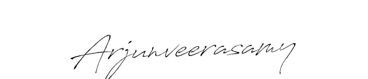 The best way (Antro_Vectra) to make a short signature is to pick only two or three words in your name. The name Arjunveerasamy include a total of six letters. For converting this name. Arjunveerasamy signature style 6 images and pictures png