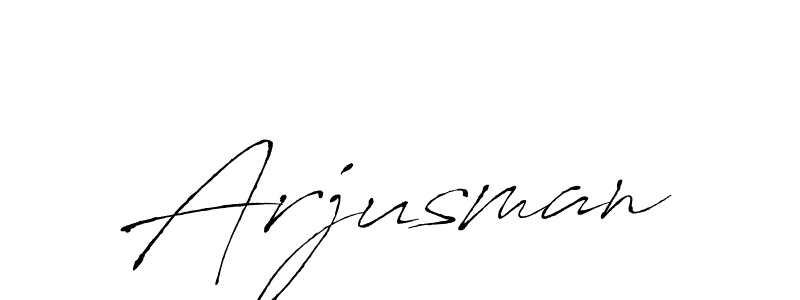 Here are the top 10 professional signature styles for the name Arjusman. These are the best autograph styles you can use for your name. Arjusman signature style 6 images and pictures png