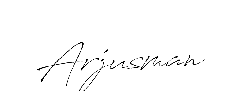 if you are searching for the best signature style for your name Arjusman. so please give up your signature search. here we have designed multiple signature styles  using Antro_Vectra. Arjusman signature style 6 images and pictures png