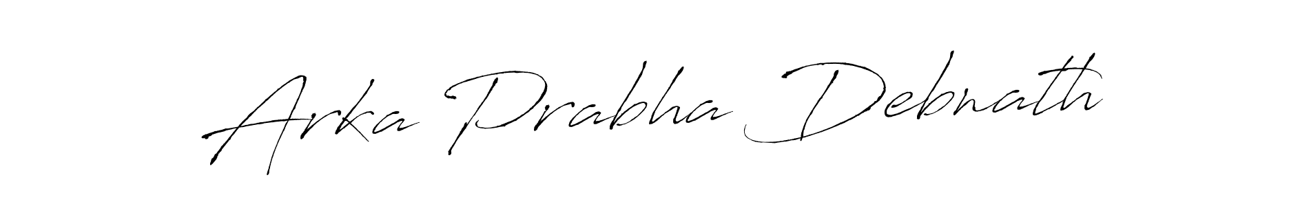 You should practise on your own different ways (Antro_Vectra) to write your name (Arka Prabha Debnath) in signature. don't let someone else do it for you. Arka Prabha Debnath signature style 6 images and pictures png