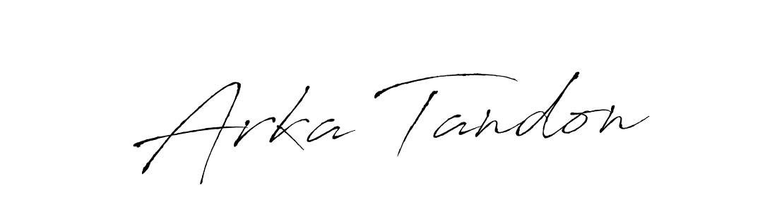 You can use this online signature creator to create a handwritten signature for the name Arka Tandon. This is the best online autograph maker. Arka Tandon signature style 6 images and pictures png