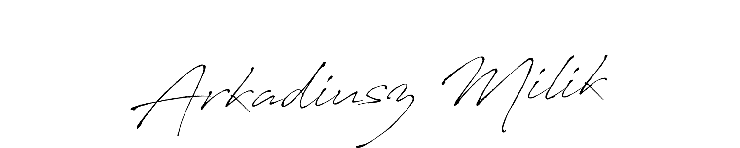 How to make Arkadiusz Milik signature? Antro_Vectra is a professional autograph style. Create handwritten signature for Arkadiusz Milik name. Arkadiusz Milik signature style 6 images and pictures png