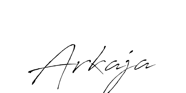 Antro_Vectra is a professional signature style that is perfect for those who want to add a touch of class to their signature. It is also a great choice for those who want to make their signature more unique. Get Arkaja name to fancy signature for free. Arkaja signature style 6 images and pictures png