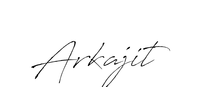 You should practise on your own different ways (Antro_Vectra) to write your name (Arkajit) in signature. don't let someone else do it for you. Arkajit signature style 6 images and pictures png