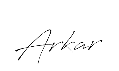 Use a signature maker to create a handwritten signature online. With this signature software, you can design (Antro_Vectra) your own signature for name Arkar. Arkar signature style 6 images and pictures png