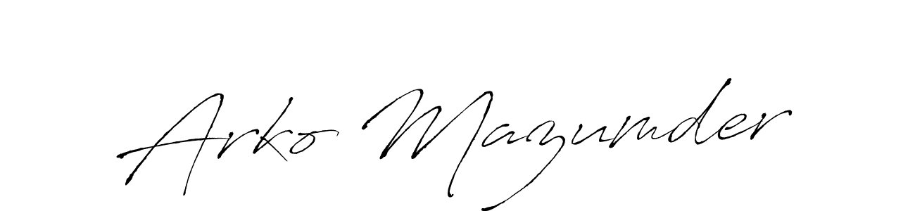 This is the best signature style for the Arko Mazumder name. Also you like these signature font (Antro_Vectra). Mix name signature. Arko Mazumder signature style 6 images and pictures png