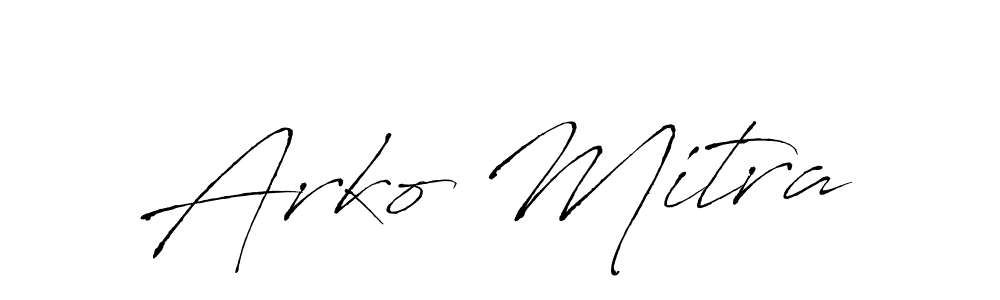 Make a beautiful signature design for name Arko Mitra. Use this online signature maker to create a handwritten signature for free. Arko Mitra signature style 6 images and pictures png