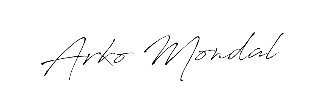 Also You can easily find your signature by using the search form. We will create Arko Mondal name handwritten signature images for you free of cost using Antro_Vectra sign style. Arko Mondal signature style 6 images and pictures png