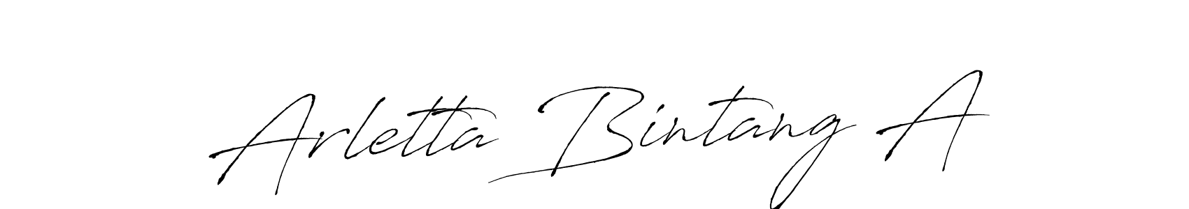 Once you've used our free online signature maker to create your best signature Antro_Vectra style, it's time to enjoy all of the benefits that Arletta Bintang A name signing documents. Arletta Bintang A signature style 6 images and pictures png