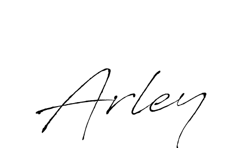 How to make Arley name signature. Use Antro_Vectra style for creating short signs online. This is the latest handwritten sign. Arley signature style 6 images and pictures png