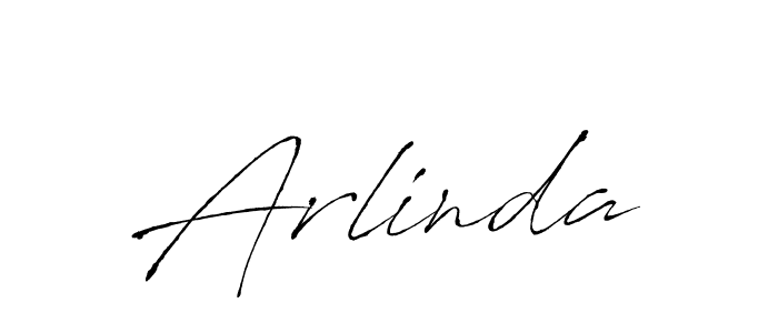 You should practise on your own different ways (Antro_Vectra) to write your name (Arlinda) in signature. don't let someone else do it for you. Arlinda signature style 6 images and pictures png