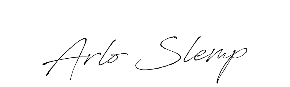 Use a signature maker to create a handwritten signature online. With this signature software, you can design (Antro_Vectra) your own signature for name Arlo Slemp. Arlo Slemp signature style 6 images and pictures png