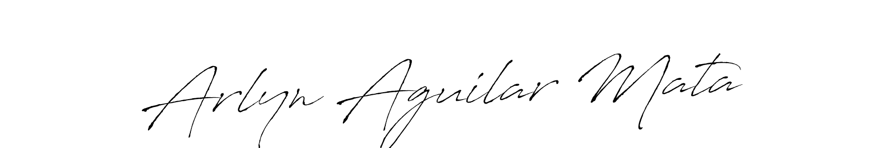 Also You can easily find your signature by using the search form. We will create Arlyn Aguilar Mata name handwritten signature images for you free of cost using Antro_Vectra sign style. Arlyn Aguilar Mata signature style 6 images and pictures png