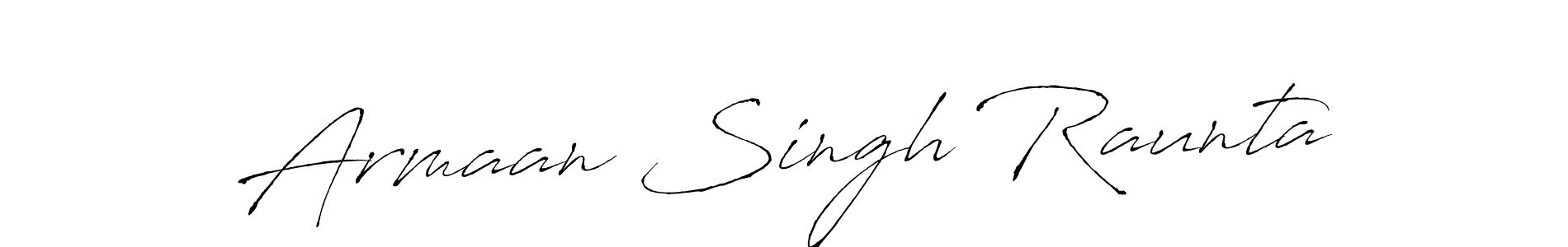 Armaan Singh Raunta stylish signature style. Best Handwritten Sign (Antro_Vectra) for my name. Handwritten Signature Collection Ideas for my name Armaan Singh Raunta. Armaan Singh Raunta signature style 6 images and pictures png