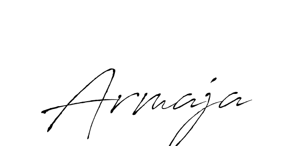 Make a beautiful signature design for name Armaja. With this signature (Antro_Vectra) style, you can create a handwritten signature for free. Armaja signature style 6 images and pictures png