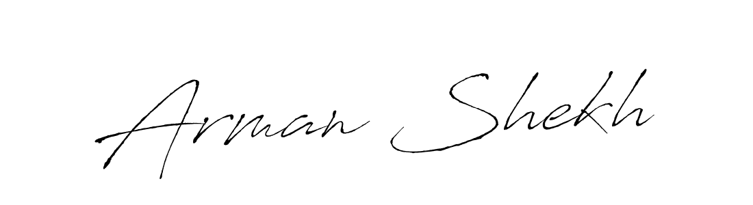 You should practise on your own different ways (Antro_Vectra) to write your name (Arman Shekh) in signature. don't let someone else do it for you. Arman Shekh signature style 6 images and pictures png