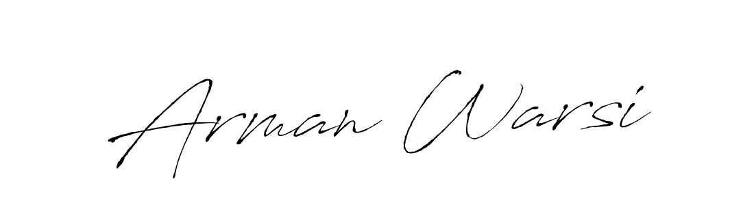 Antro_Vectra is a professional signature style that is perfect for those who want to add a touch of class to their signature. It is also a great choice for those who want to make their signature more unique. Get Arman Warsi name to fancy signature for free. Arman Warsi signature style 6 images and pictures png
