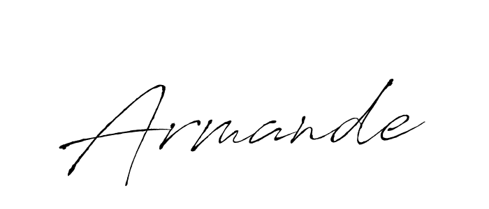 Make a beautiful signature design for name Armande. With this signature (Antro_Vectra) style, you can create a handwritten signature for free. Armande signature style 6 images and pictures png