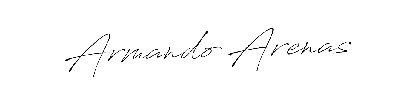 Design your own signature with our free online signature maker. With this signature software, you can create a handwritten (Antro_Vectra) signature for name Armando Arenas. Armando Arenas signature style 6 images and pictures png