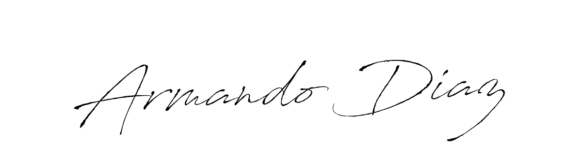 Design your own signature with our free online signature maker. With this signature software, you can create a handwritten (Antro_Vectra) signature for name Armando Diaz. Armando Diaz signature style 6 images and pictures png