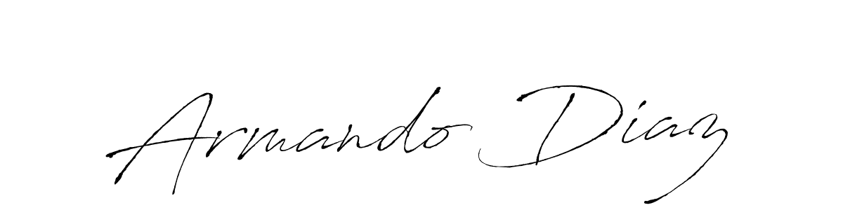 Design your own signature with our free online signature maker. With this signature software, you can create a handwritten (Antro_Vectra) signature for name Armando Diaz. Armando Diaz signature style 6 images and pictures png