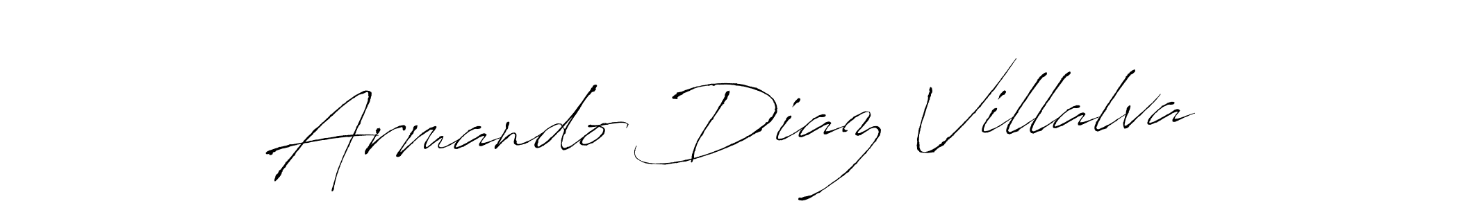 How to make Armando Diaz Villalva name signature. Use Antro_Vectra style for creating short signs online. This is the latest handwritten sign. Armando Diaz Villalva signature style 6 images and pictures png
