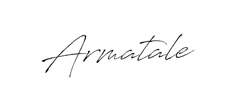 You should practise on your own different ways (Antro_Vectra) to write your name (Armatale) in signature. don't let someone else do it for you. Armatale signature style 6 images and pictures png