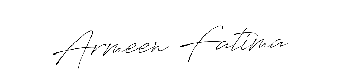 How to make Armeen Fatima signature? Antro_Vectra is a professional autograph style. Create handwritten signature for Armeen Fatima name. Armeen Fatima signature style 6 images and pictures png