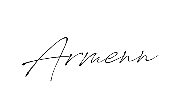 How to Draw Armenn signature style? Antro_Vectra is a latest design signature styles for name Armenn. Armenn signature style 6 images and pictures png