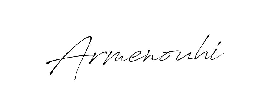 Antro_Vectra is a professional signature style that is perfect for those who want to add a touch of class to their signature. It is also a great choice for those who want to make their signature more unique. Get Armenouhi name to fancy signature for free. Armenouhi signature style 6 images and pictures png