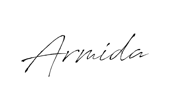 You should practise on your own different ways (Antro_Vectra) to write your name (Armida) in signature. don't let someone else do it for you. Armida signature style 6 images and pictures png