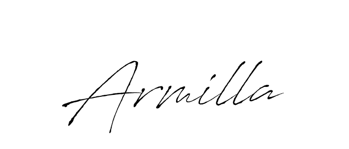 Make a beautiful signature design for name Armilla. Use this online signature maker to create a handwritten signature for free. Armilla signature style 6 images and pictures png