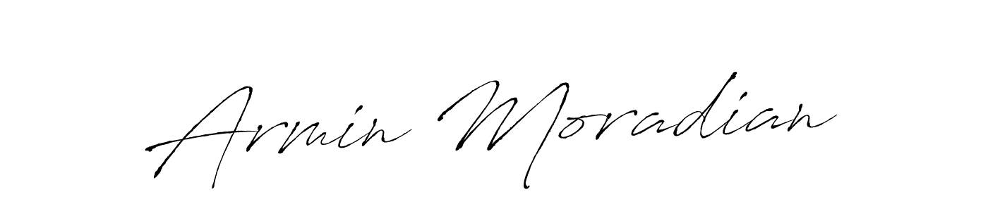 Make a beautiful signature design for name Armin Moradian. With this signature (Antro_Vectra) style, you can create a handwritten signature for free. Armin Moradian signature style 6 images and pictures png
