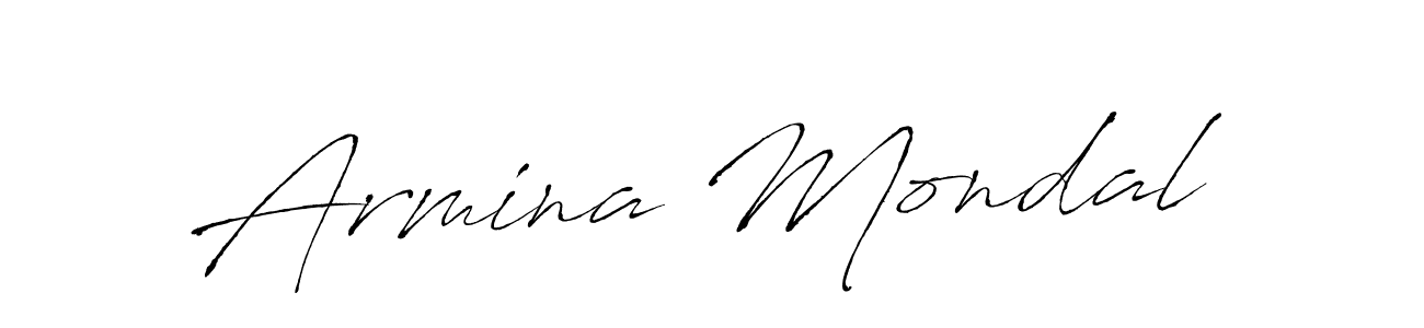 It looks lik you need a new signature style for name Armina Mondal. Design unique handwritten (Antro_Vectra) signature with our free signature maker in just a few clicks. Armina Mondal signature style 6 images and pictures png