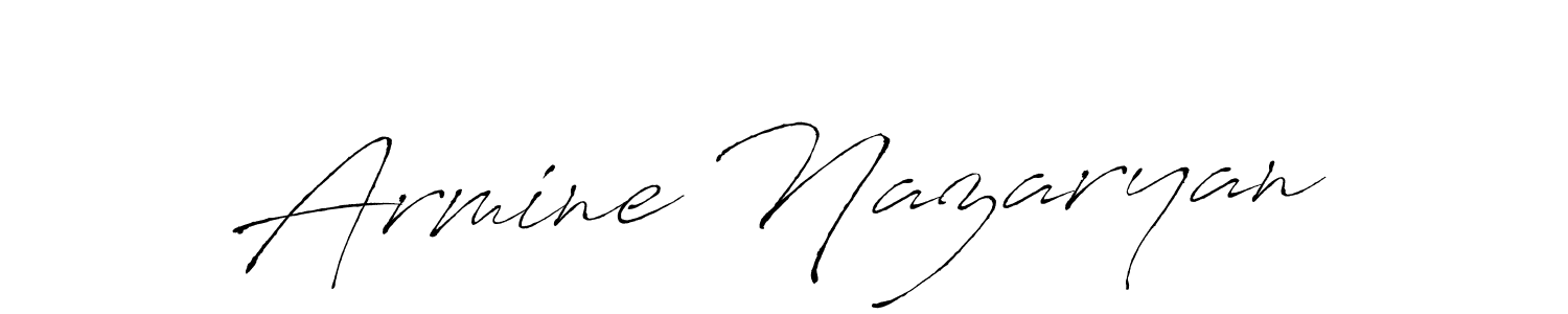 if you are searching for the best signature style for your name Armine Nazaryan. so please give up your signature search. here we have designed multiple signature styles  using Antro_Vectra. Armine Nazaryan signature style 6 images and pictures png