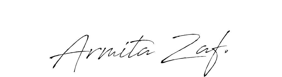 Also You can easily find your signature by using the search form. We will create Armita Zaf. name handwritten signature images for you free of cost using Antro_Vectra sign style. Armita Zaf. signature style 6 images and pictures png