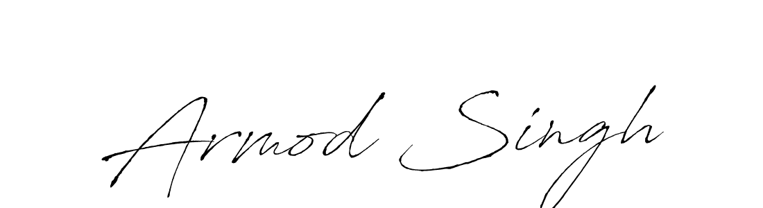 Create a beautiful signature design for name Armod Singh. With this signature (Antro_Vectra) fonts, you can make a handwritten signature for free. Armod Singh signature style 6 images and pictures png