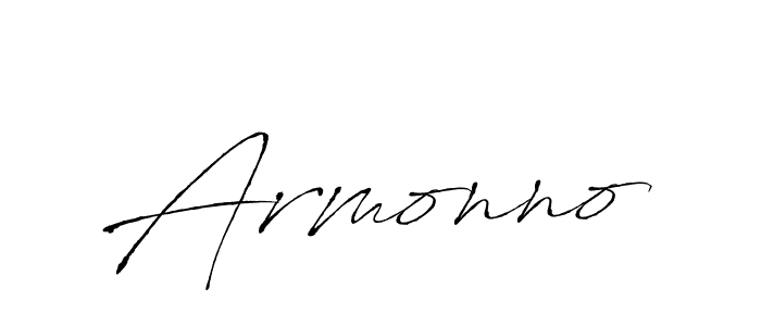 How to make Armonno signature? Antro_Vectra is a professional autograph style. Create handwritten signature for Armonno name. Armonno signature style 6 images and pictures png